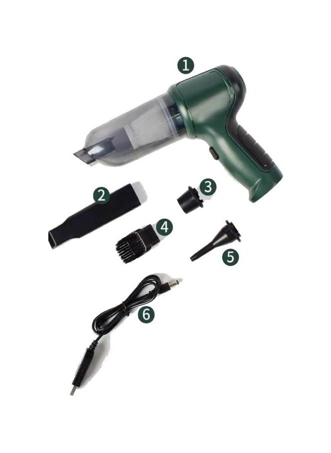 3-in-1 cordless handheld vacuum cleaner, small and powerful with 9000 Pa suction power, powered by a built-in 4000 mAh battery, suitable for wet and dry cleaning of cars, computers, and homes. - Image 1