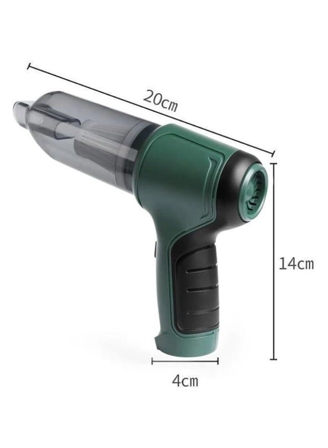 3-in-1 cordless handheld vacuum cleaner, small and powerful with 9000 Pa suction power, powered by a built-in 4000 mAh battery, suitable for wet and dry cleaning of cars, computers, and homes. - Image 2