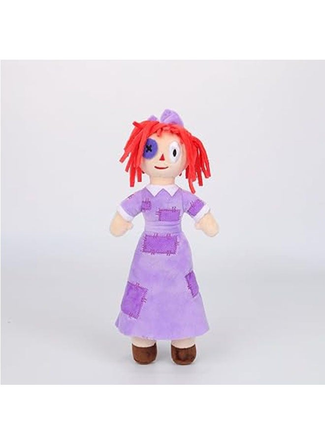 Hot animated amazing digital circus series character dolls, cute patch girl dolls, charming plush toy dolls, perfect for home décor, the best gift for loved ones - Image 3