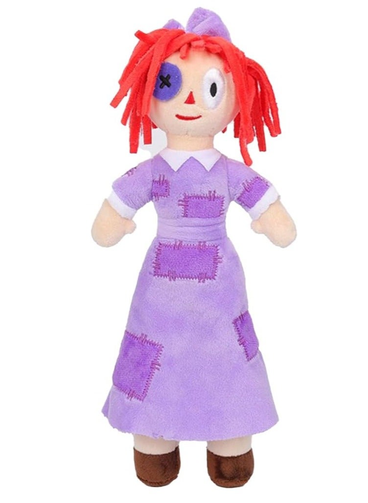 Hot animated amazing digital circus series character dolls, cute patch girl dolls, charming plush toy dolls, perfect for home décor, the best gift for loved ones - Image 1