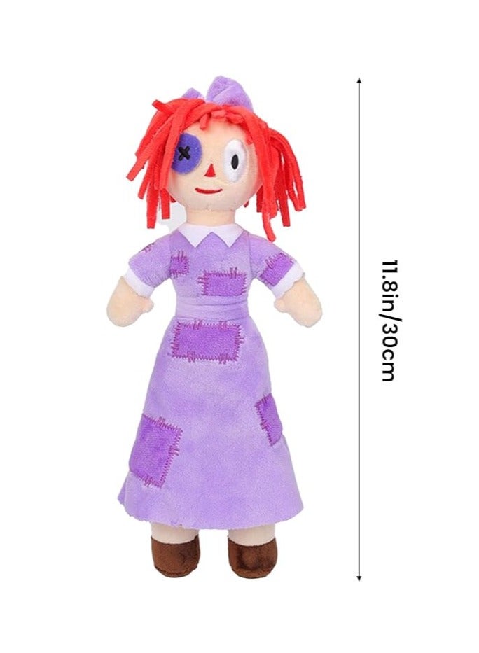 Hot animated amazing digital circus series character dolls, cute patch girl dolls, charming plush toy dolls, perfect for home décor, the best gift for loved ones - Image 2