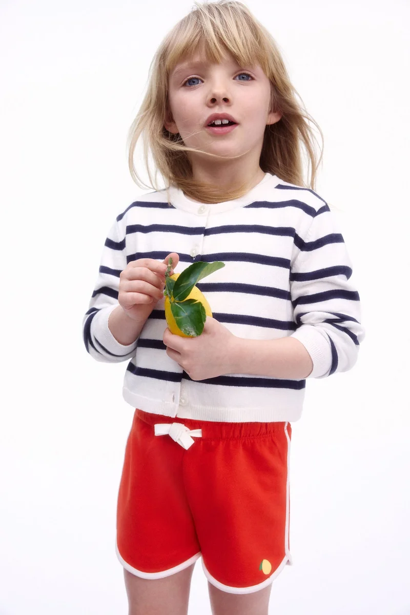 H&M Cotton sweatshirt shorts