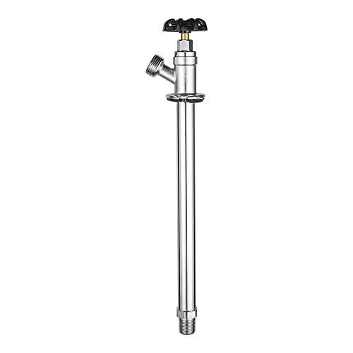 EFIELD 4-inch Frost Free Sillcock 1/2 inch Mip X 3/4 inch Hose Bibb, Chrome Plated Brass Body, 4 Inch Length,(SILLCOCK017) - Image 5