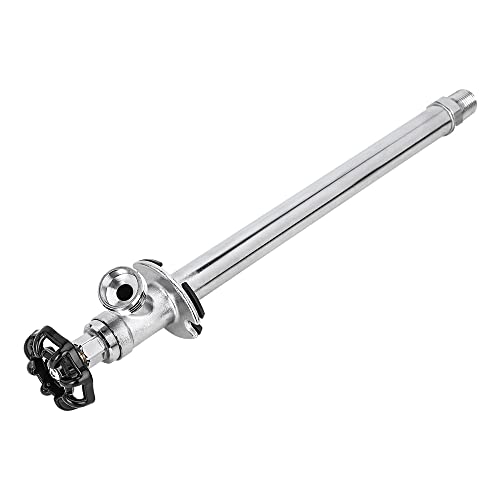 EFIELD 4-inch Frost Free Sillcock 1/2 inch Mip X 3/4 inch Hose Bibb, Chrome Plated Brass Body, 4 Inch Length,(SILLCOCK017) - Image 2