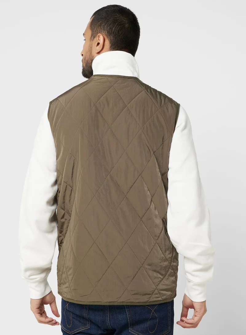 TOMMY HILFIGER Logo Quilter Gilet Jacket