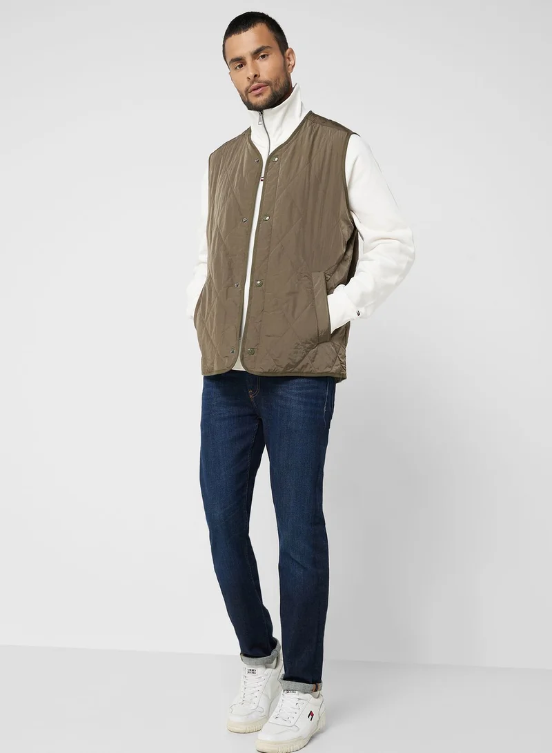 TOMMY HILFIGER Logo Quilter Gilet Jacket