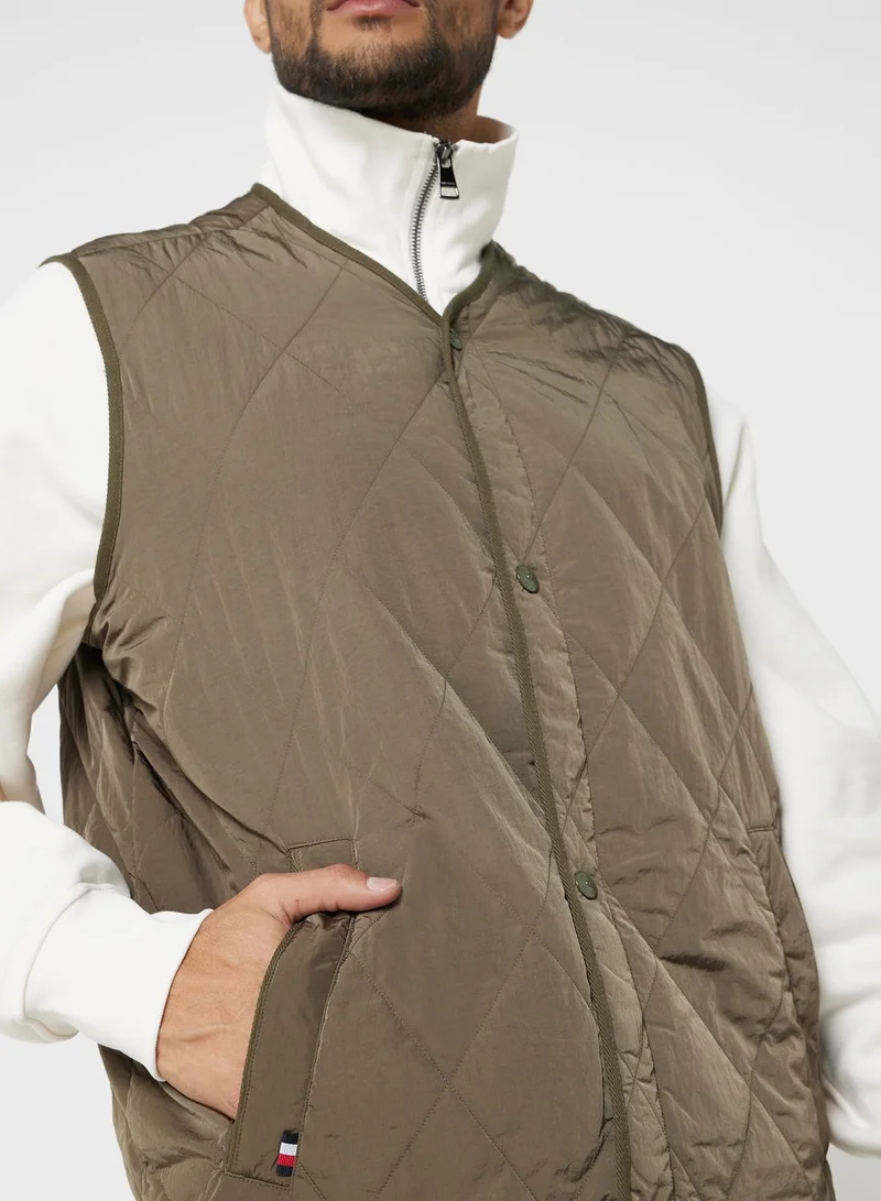 TOMMY HILFIGER Logo Quilter Gilet Jacket