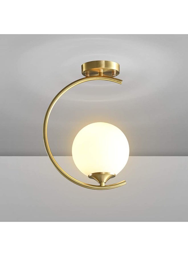 Cluc Gold Globo di vetro Pendant light - Image 1