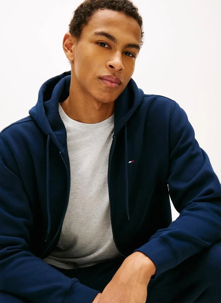 TOMMY JEANS  Tommy Flag Brushed Fleece Tracksuit for Men | Best Price UAE
