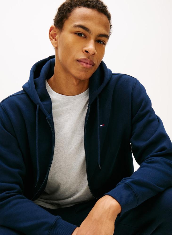 TOMMY JEANS Tommy Flag Brushed Fleece Tracksuit - Image 4