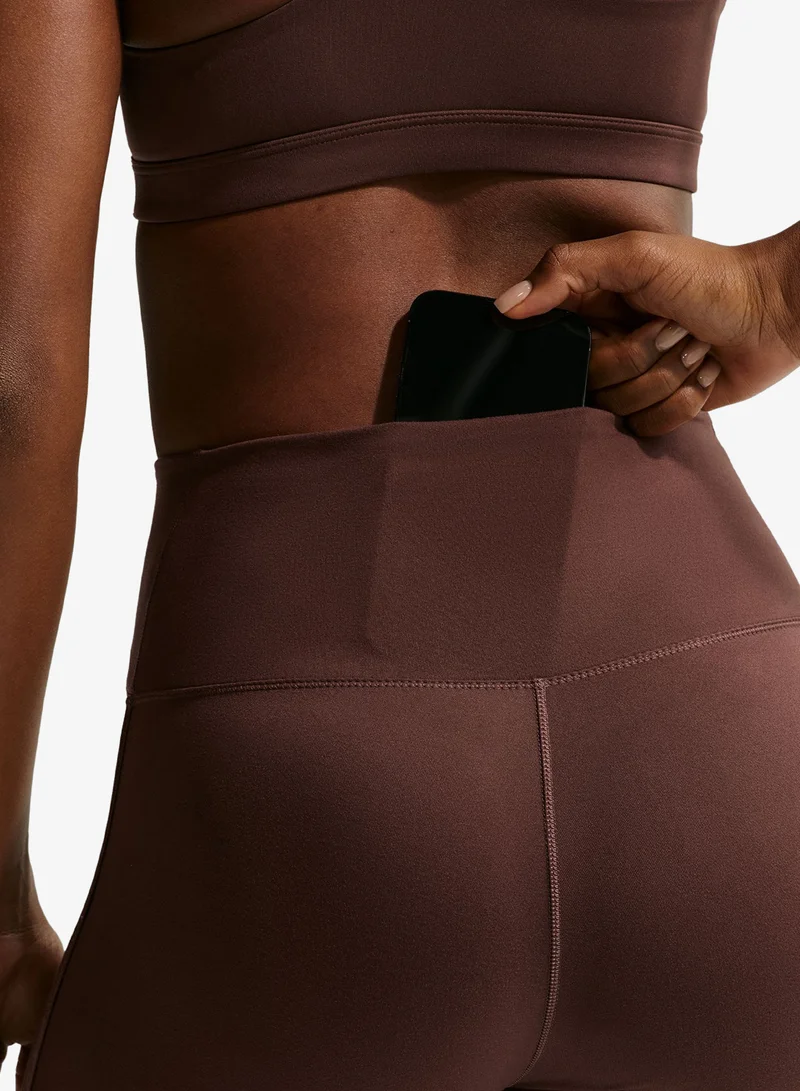 Nike  Dri-Fit One High-Rise Seamless Glossy Tights for Women | Best Price UAE