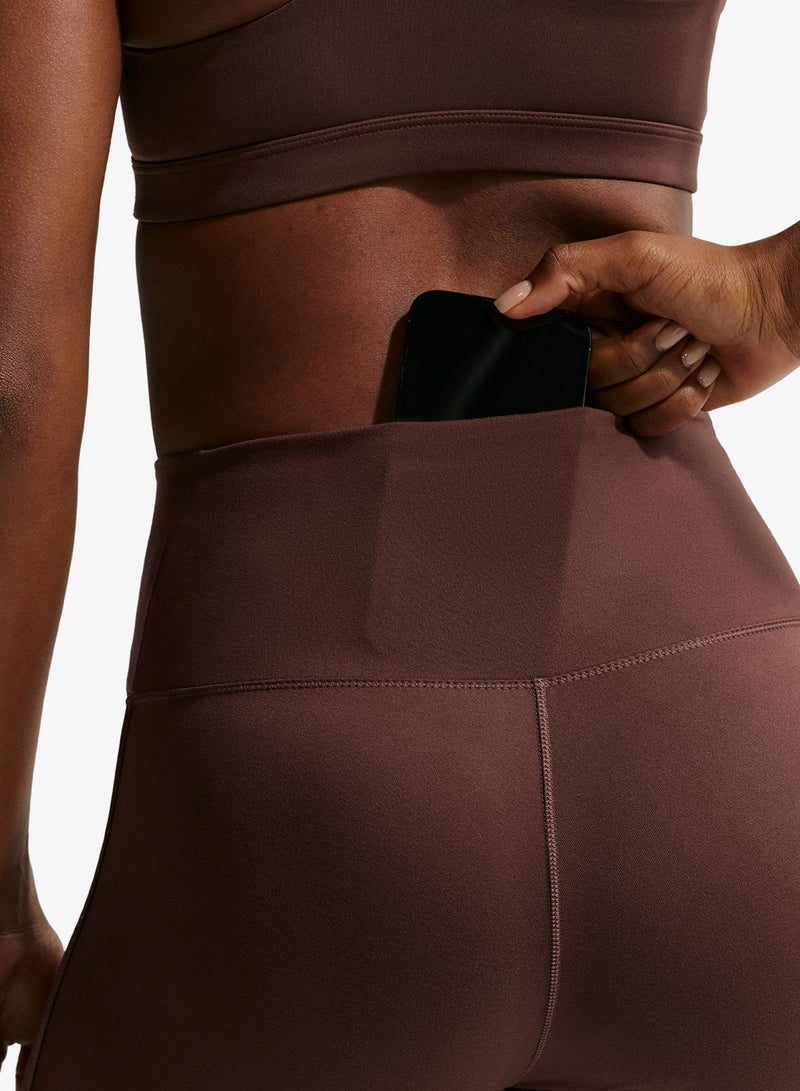 Nike Dri-Fit One High-Rise Seamless Glossy Tights - Image 4