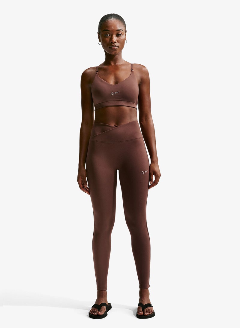 Nike Dri-Fit One High-Rise Seamless Glossy Tights - Image 1