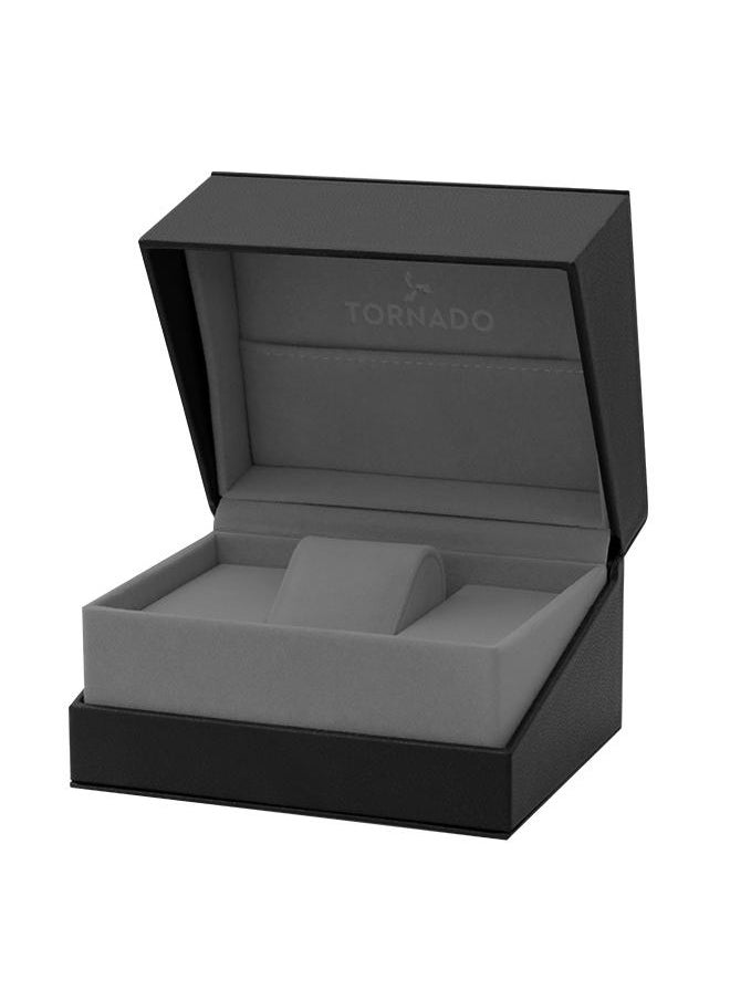 TORNADO Tornado AUTONOVA AUTOMATIC T24303-XBXXK Men's Automatic Display Watch & Stainless Steel Strap Grey  - Image 5