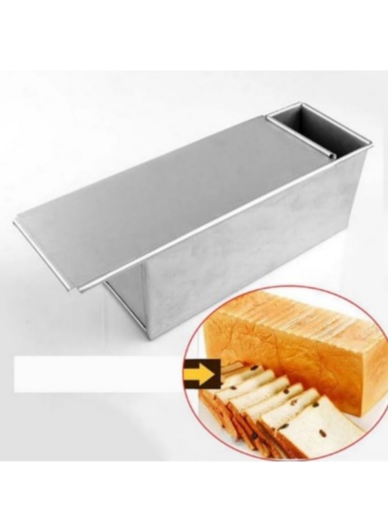 Nar Kalıp Pomegranate Mold Narkalıp Narkalıp Baton Toast & Bread Mold Stainless Steel with Lid 10 x 10 x 25 cm  - Image 4