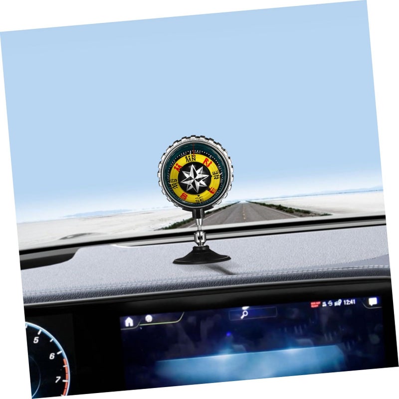 Balacoo Dashboard Compass Car Navigation Tool With Suction Cup Black - Image 5