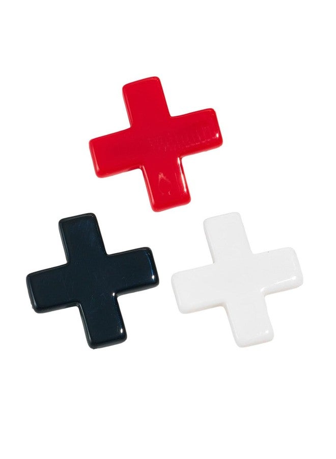 BBTDIN Halloween Cross Hair Clips Women Girls Resin Cross Hair Pin Halloween Goth Cross Hair Clips BHWH15 (3 Pcs Set) - Image 1