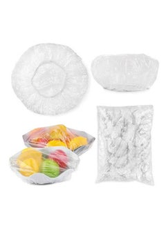50 Pieces Disposable Plastic Wrap Refrigerator Food Anti-odor Plastic Wrap Cover Food Cover Dustproof
