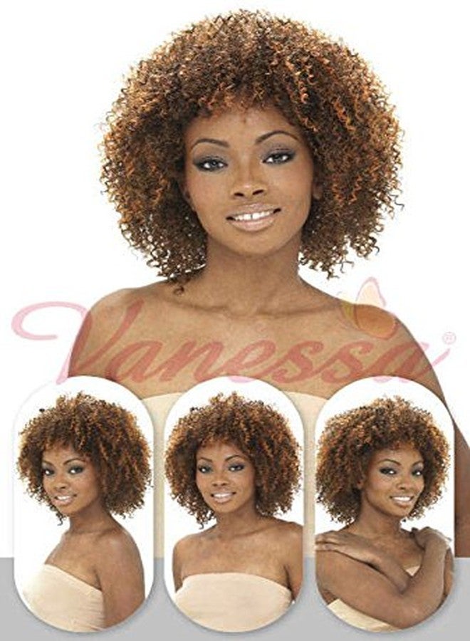 Vanessa La Apple Synthetic Jerry Curl Style Half Wig (SP1B/30)