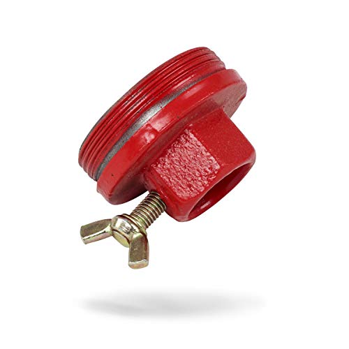 TERA PUMP 2 Inch Heavy Duty Steel Bung Adaptor for Rotary Crank Hand Drum Barrel Pump Compatible with TRWS25 Compatible with Most Crank Barrels - Image 5