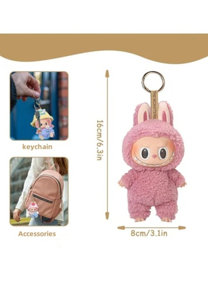 Labubu 1st Generation Exciting Macaroon Monster-Lychee Berry  - Image 4
