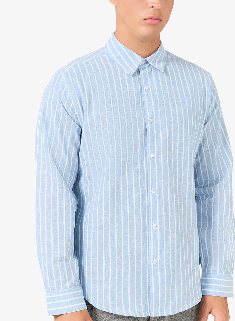 سفنتي فايف قميص كلاسيكي بقصة عادية - Image 3