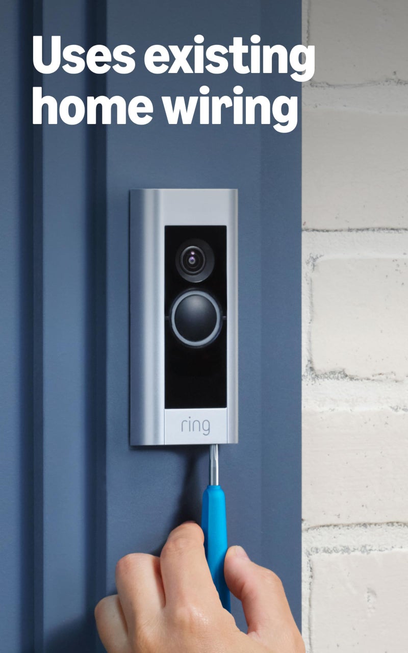 Ring Like-New Ring Wired Doorbell Plus - Upgraded, with added security features and a sleek design (existing doorbell wiring required) - Image 3