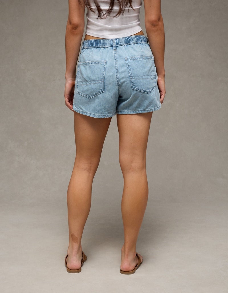 American Eagle AE Stretch Low-Rise Beachy Baggy Short - Image 3