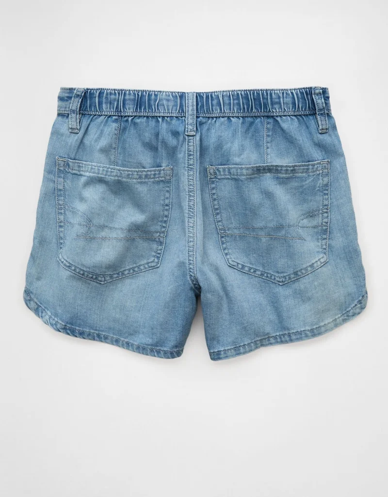 American Eagle  AE Stretch Low-Rise Beachy Baggy Short for Women | Best Price UAE