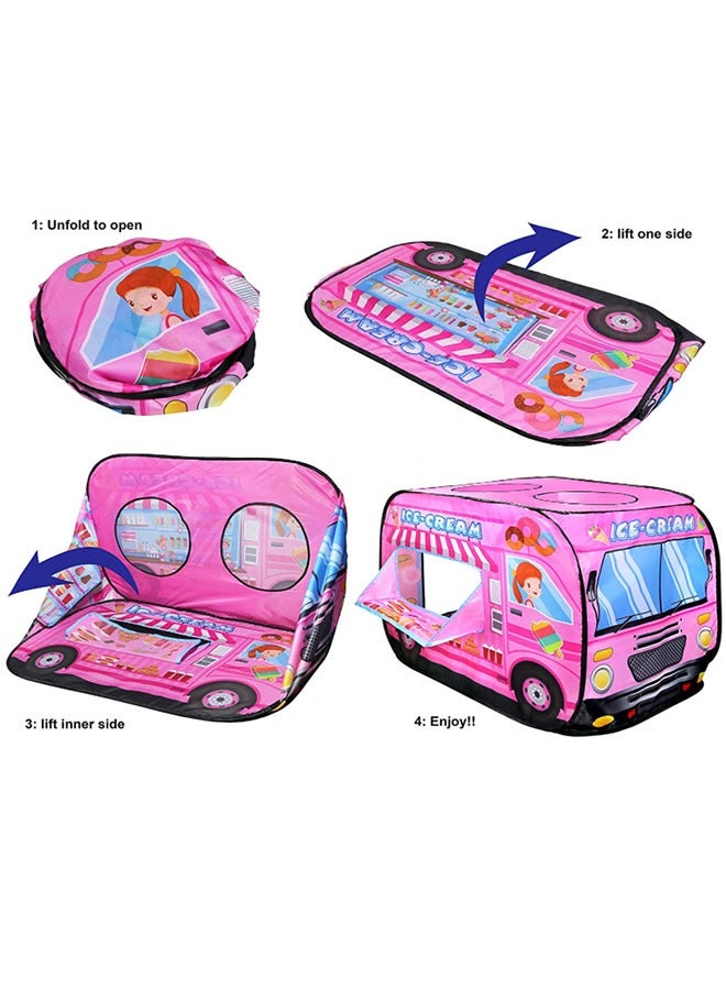 Kids Ice Cream Truck Play Tent
