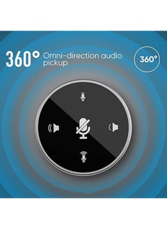 General Speakerphone, Business Conference Microphone, Microphone, Laptop, Headset, Microphone, Mini Microphone, USB Microphone, Aluminum Alloy Tablet  - Image 2