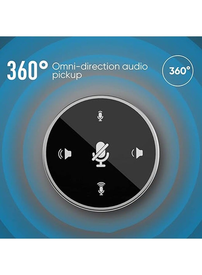 General Speakerphone, Business Conference Microphone, Microphone, Laptop, Headset, Microphone, Mini Microphone, USB Microphone, Aluminum Alloy Tablet  - Image 2