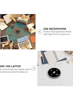 General Speakerphone, Business Conference Microphone, Microphone, Laptop, Headset, Microphone, Mini Microphone, USB Microphone, Aluminum Alloy Tablet  - Image 4