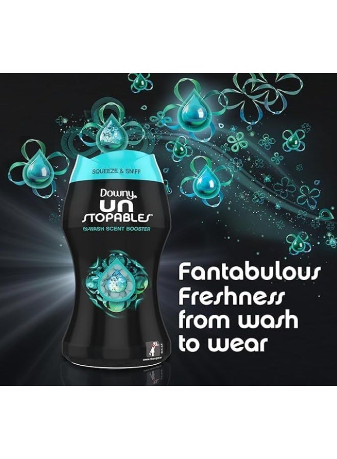 Downy Unstopables In-Wash Scent Booster Pearls, Fresh, 162g (Pack of 2) - 324g Total - Image 4