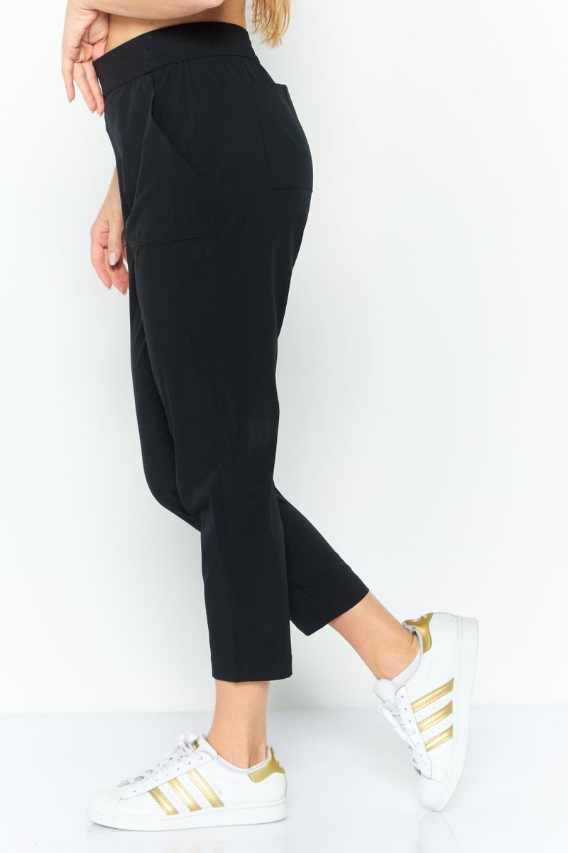 SKECHERS Women Sportswear Fit Training Track Pants, Black - Image 3