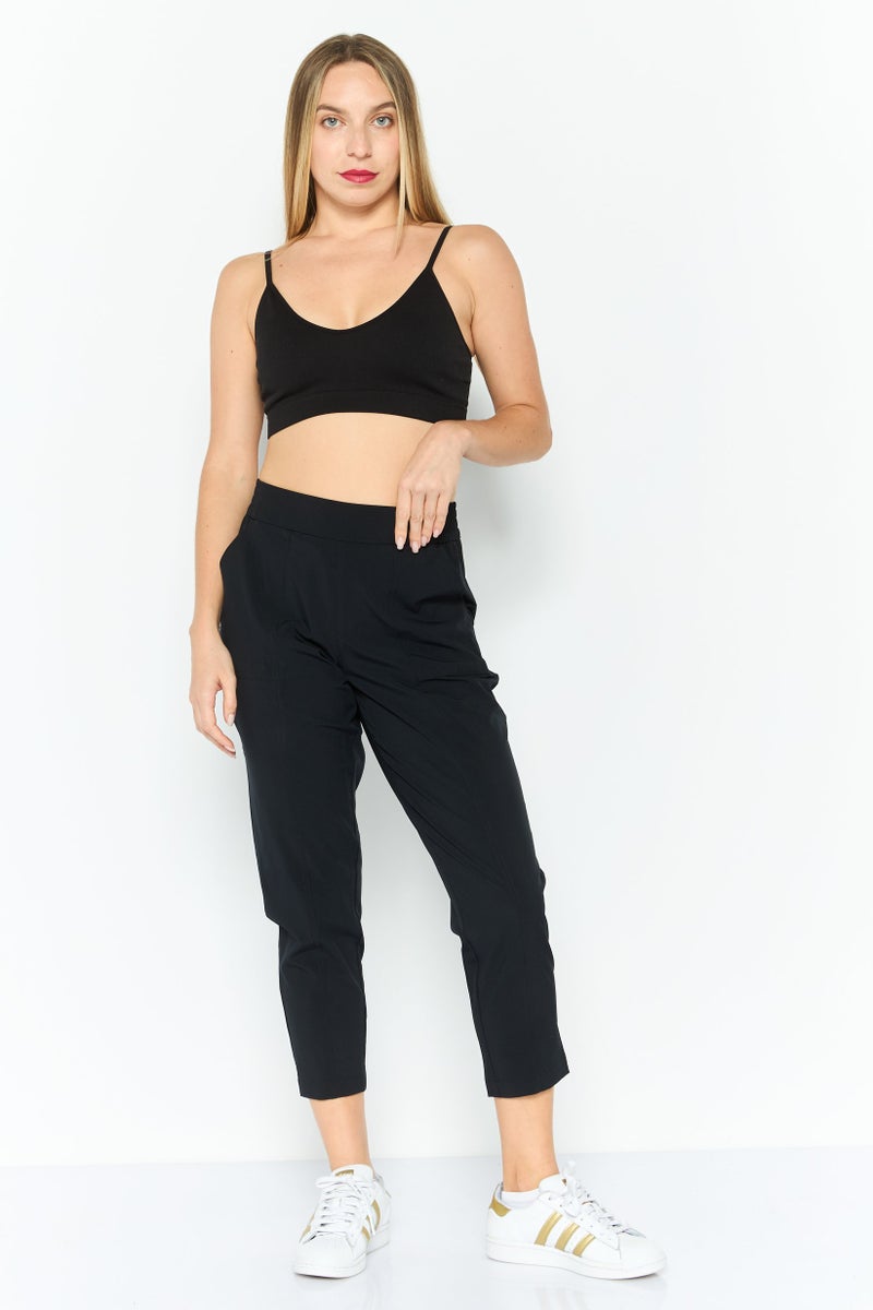 SKECHERS Women Sportswear Fit Training Track Pants, Black - Image 4