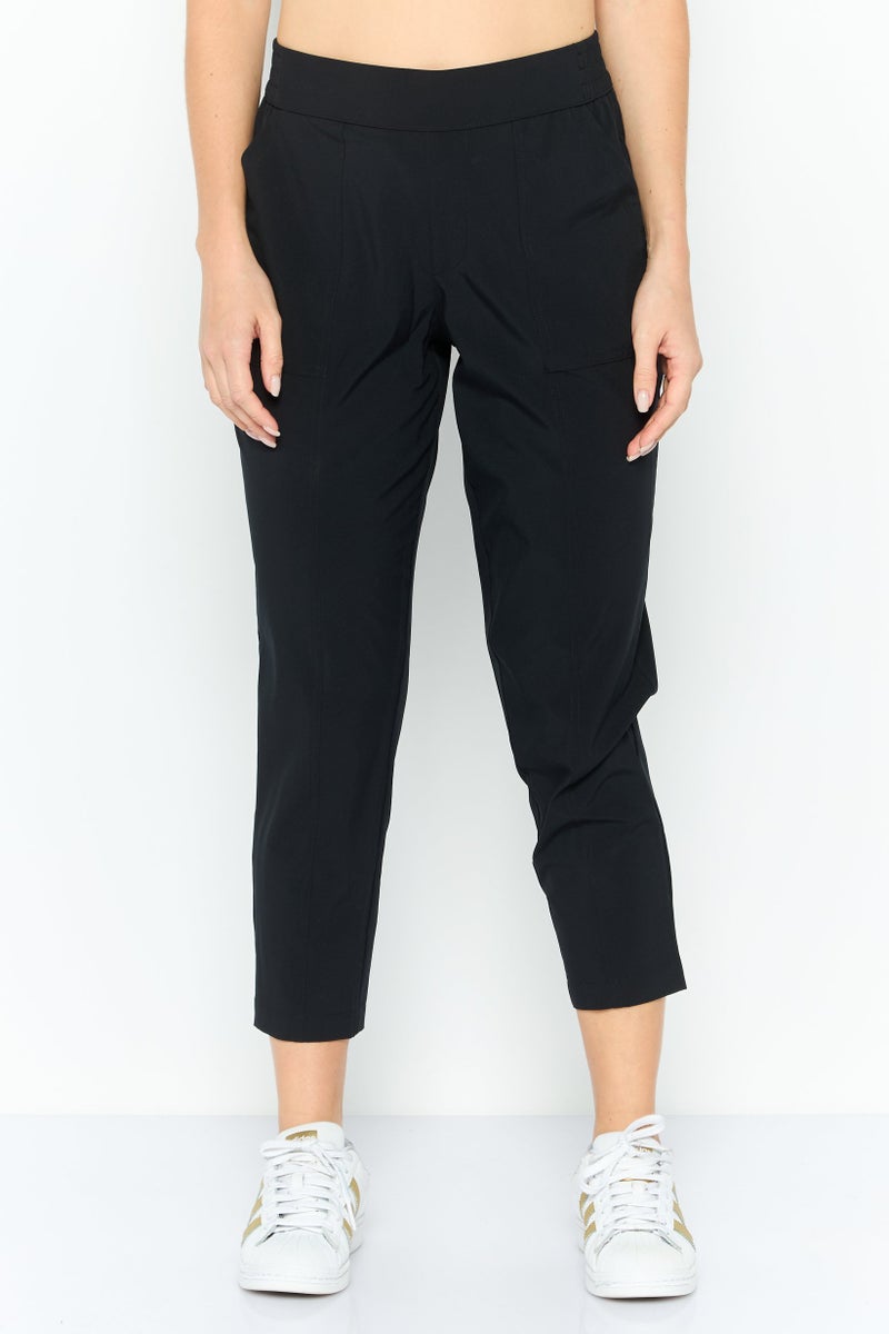 SKECHERS Women Sportswear Fit Training Track Pants, Black - Image 1