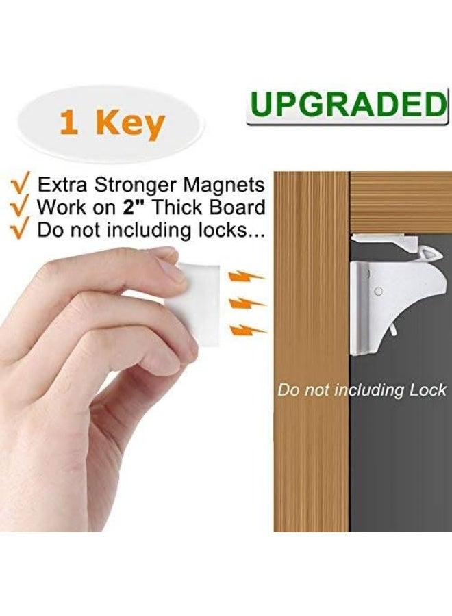 Vmaisi Magnetic Cabinet Locks Replacement Key - Image 2