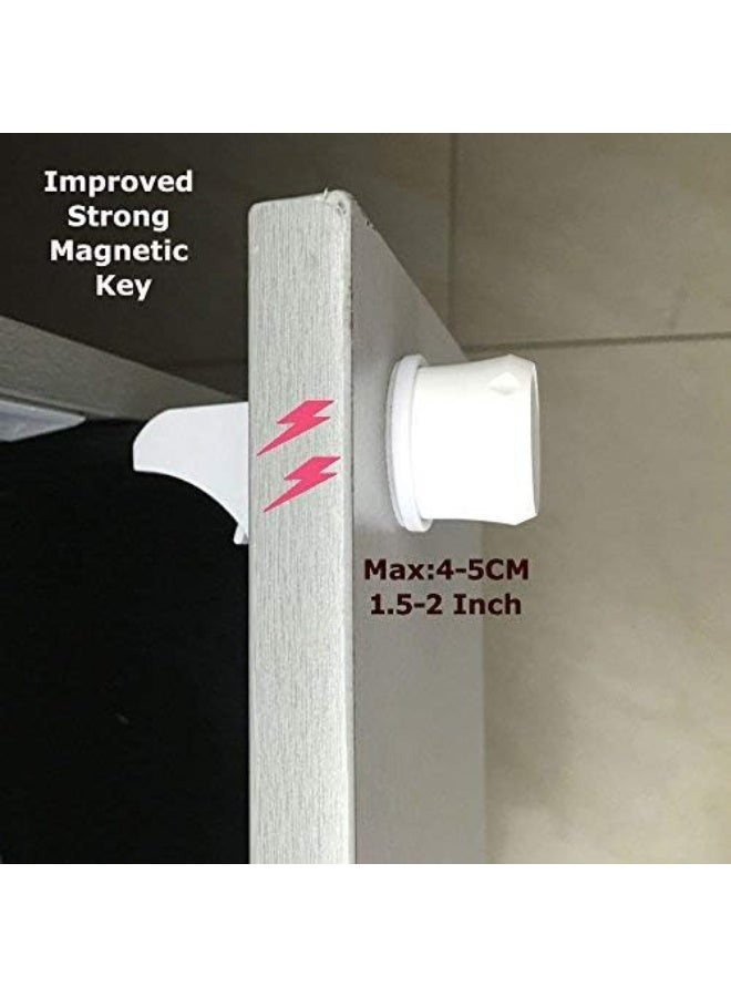 Vmaisi Magnetic Cabinet Locks Replacement Key - Image 5