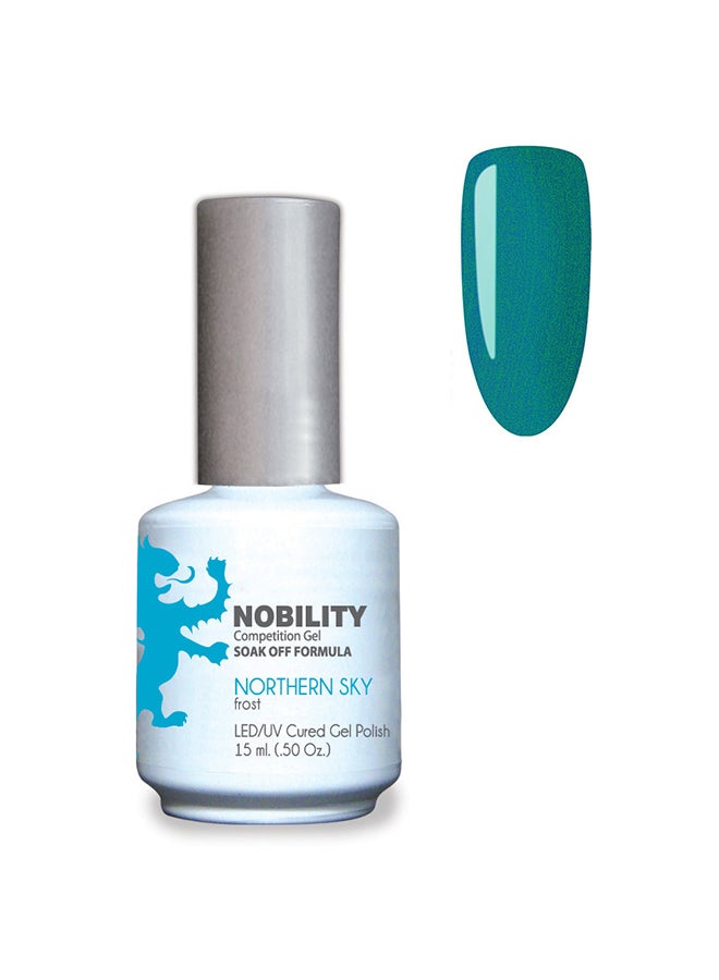 Lechat Gel Nail Polish 15 ml, Long Lasting, Chip Resistant, Requires Drying Under UV Led Lamp Northern Sky Nbgp50