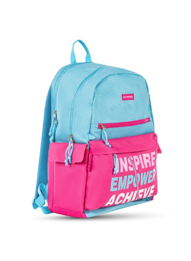 HYDROBREW 18" Backpack w/ Bento Lunch Box - Pink - Image 2