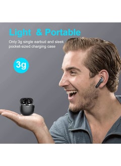 Digipace Bluetooth Headphones ,Bluetooth 5.3 Earbuds Stereo Bass, In-Ear Bluetooth Headphones Noise Canceling Microphone, IP7 Waterproof Sports Earphones  - Image 2