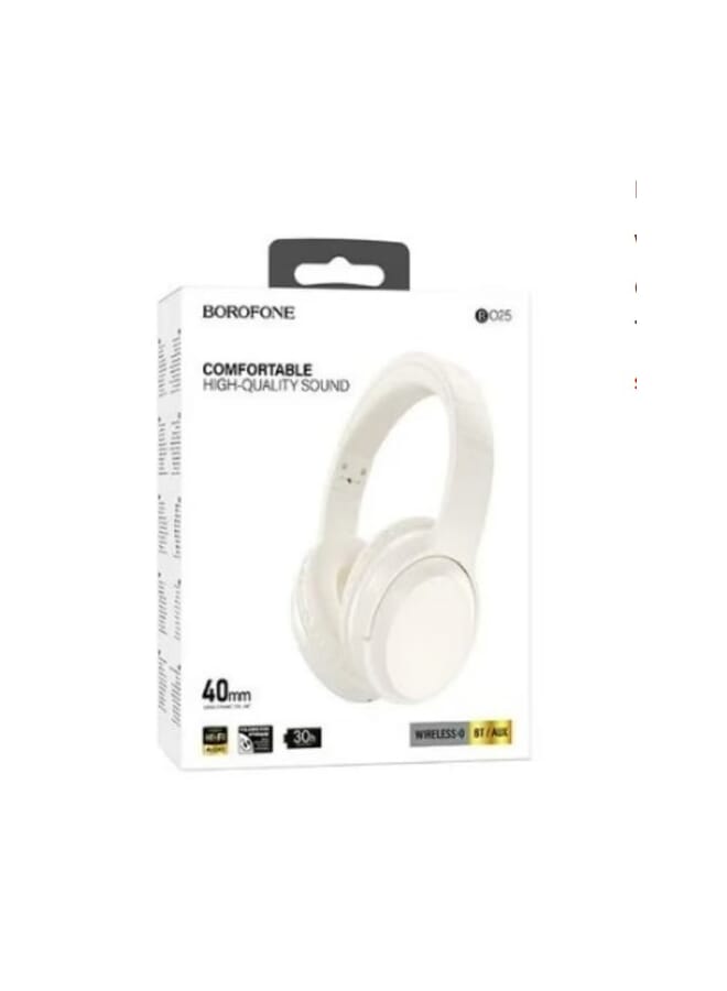 بوروفون سماعات رأس لاسلكية بلوتوث 5.3 سماعة ألعاب موسيقى رياضية للهواتف المحمولة والكمبيوتر اللوحي والكمبيوتر المحمول والتليفزيون Android IOS Phone - Image 2