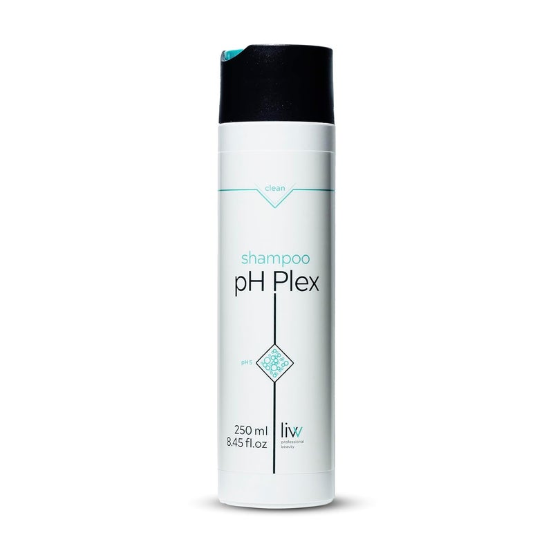 LIW pH Plex Clean Shampoo  Bond Building Salon Quality Immediately Visible Results  UltraRich Malic Acid Infused Daily Shampoo to Repair Damaged Hair  Cruelty Free  Vegan  250 ml