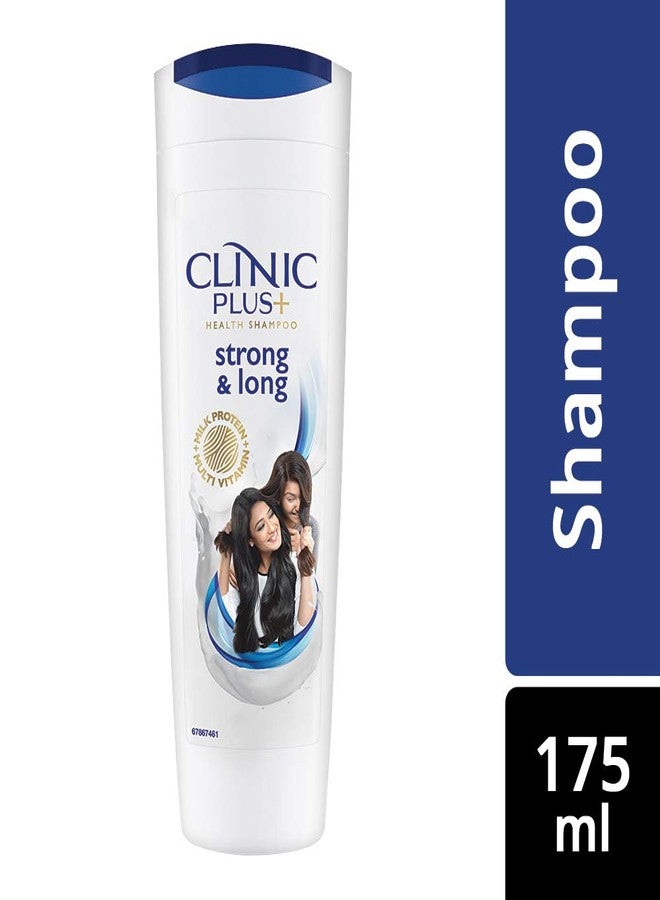 Clinic Plus Strong and Long Health Shampoo, 175 ml - Pack of 3 - Image 1