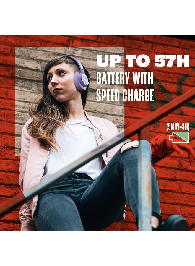 جي بي إل سماعات Tune 720Bt اللاسلكية فوق الأذن، صوت جهير نقي، بطارية 76 ساعة، مكالمات بدون استخدام اليدين بالإضافة إلى اتصال صوتي متعدد النقاط، خفيف الوزن وقابل للطي وكابل صوت قابل للفصل - Image 5