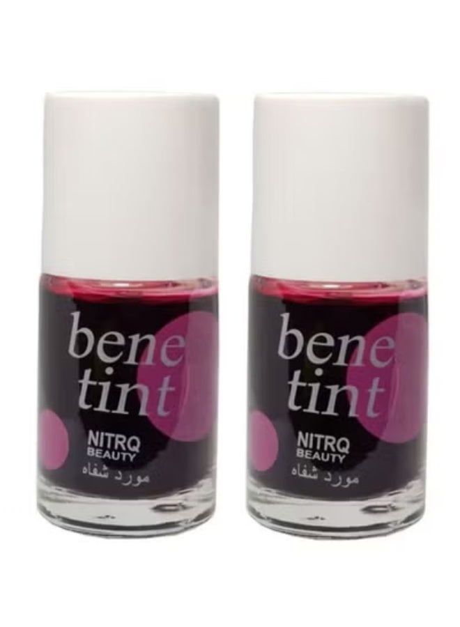 Nitrq Beauty 2 PCS OF Bevetnnt Cheek And Lip Duo Pink - Image 1