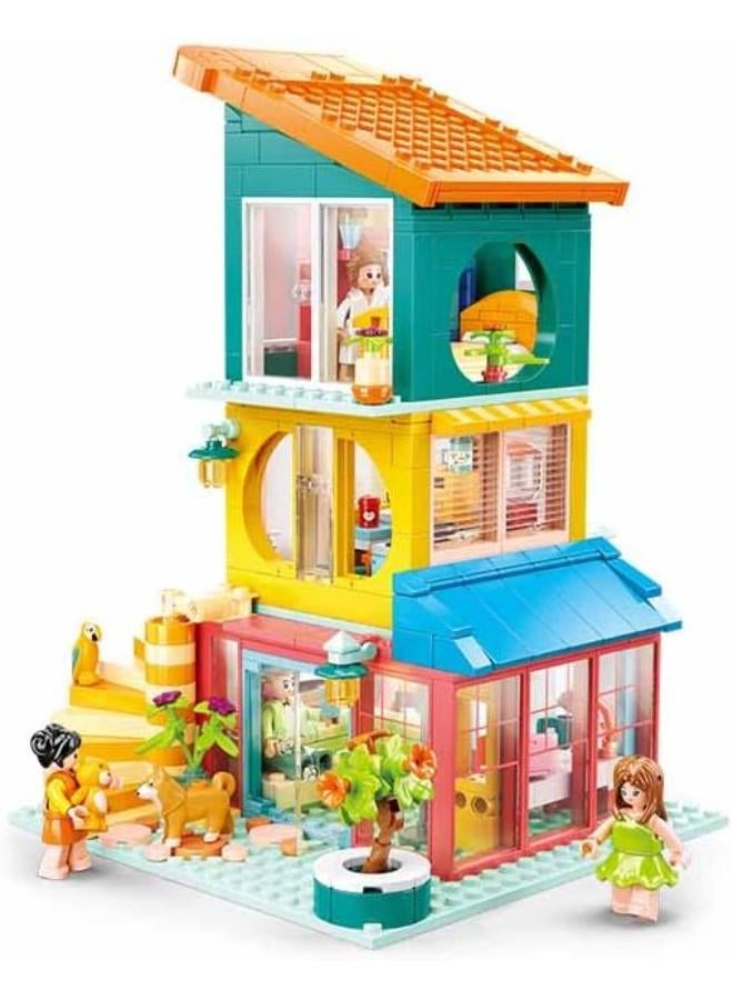 Sluban Jinja House Girls Building Pieces - 571 Pieces - Image 1