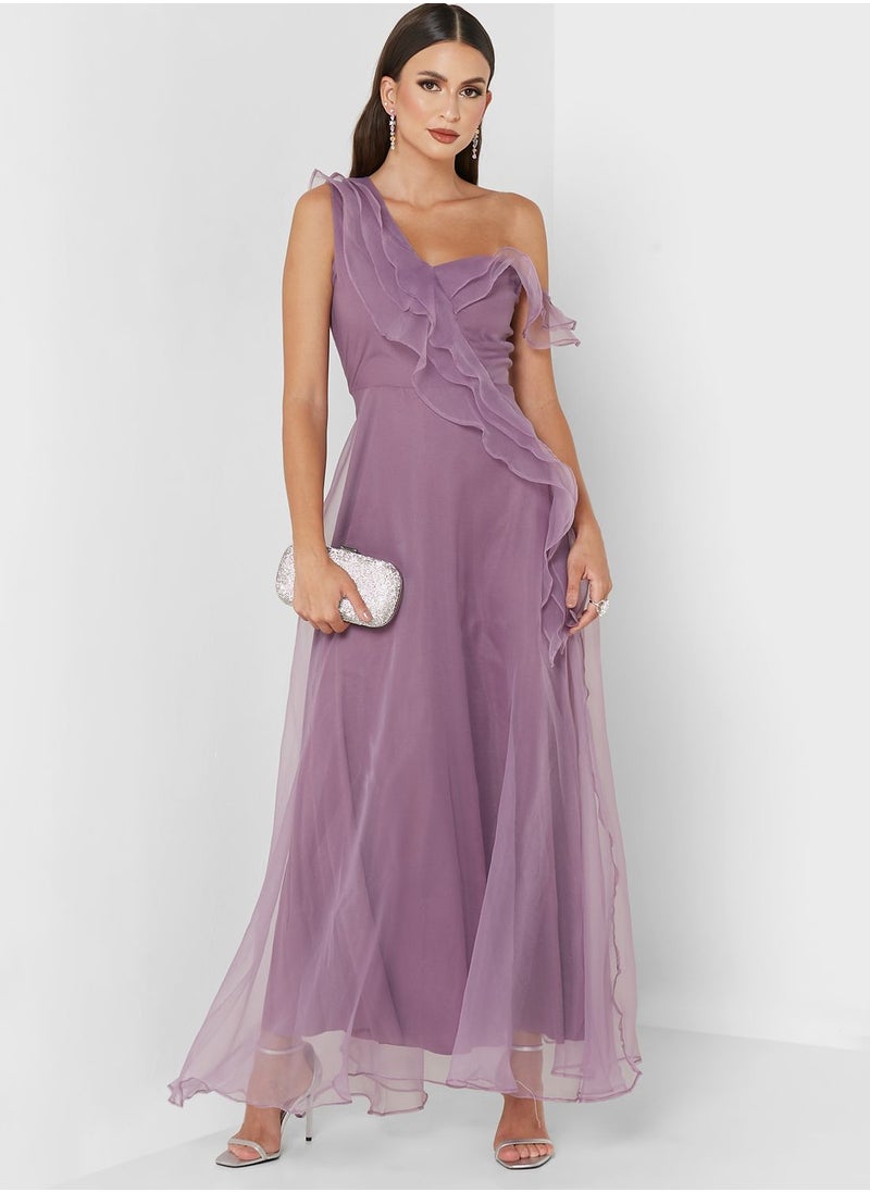 Ella Limited Edition Ruffled Tulle Dress  - Image 4