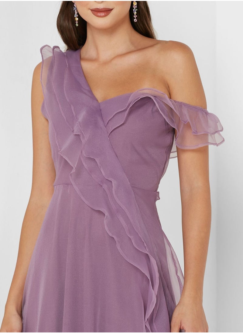 Ella Limited Edition Ruffled Tulle Dress  - Image 3